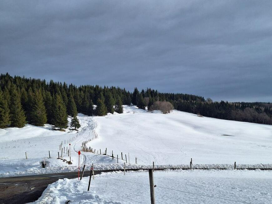 Départ du col de la Clède Départ du col de la Clède
